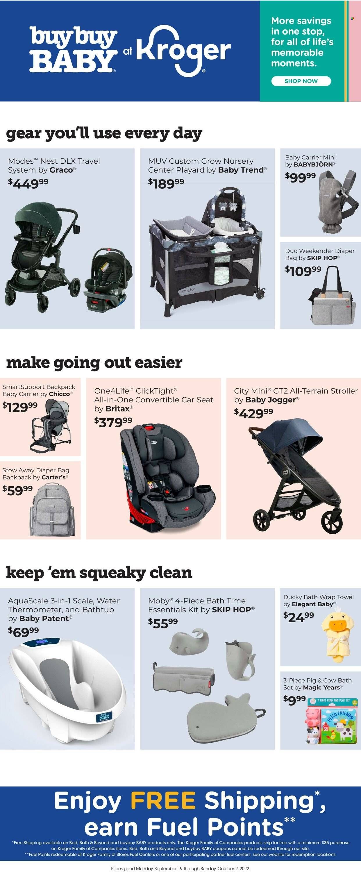 Kroger (GA, IL, LA, MI, OK, SC, TN, TX, VA) Weekly Ad Flyer Specials September 19 to October 2, 2022