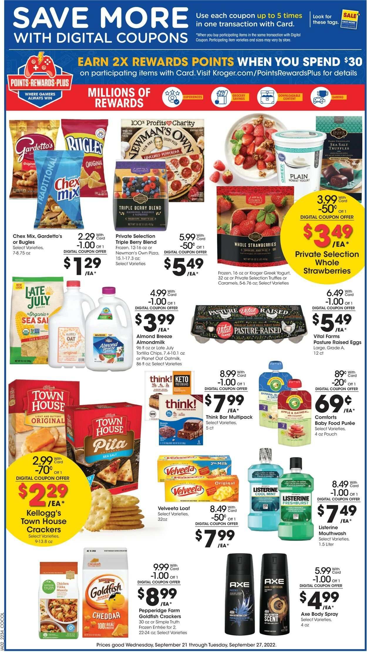 Kroger (GA, IL, LA, MI, OK, SC, TN, TX, VA) Weekly Ad Flyer Specials September 21 to September 27, 2022