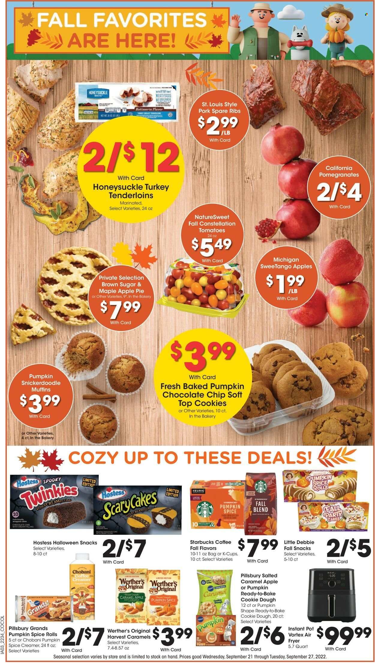 Kroger (GA, IL, LA, MI, OK, SC, TN, TX, VA) Weekly Ad Flyer Specials September 21 to September 27, 2022