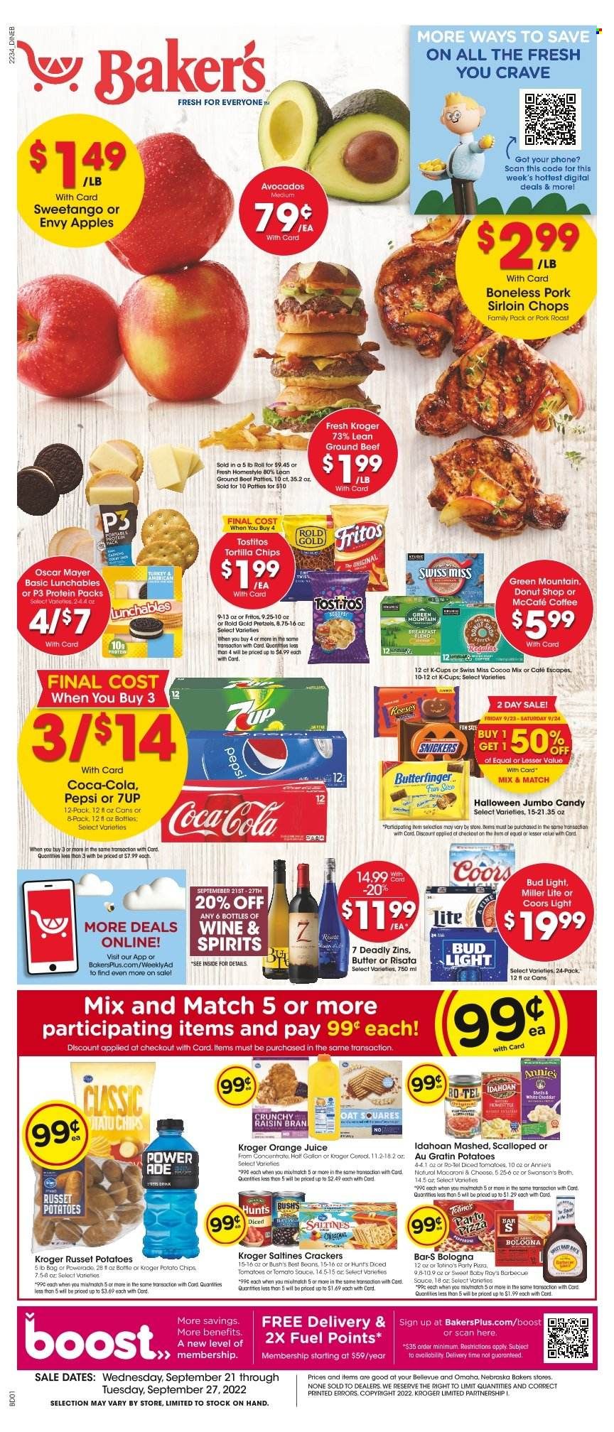 Baker's (NE) Weekly Ad Flyer Specials September 21 to September 27, 2022
