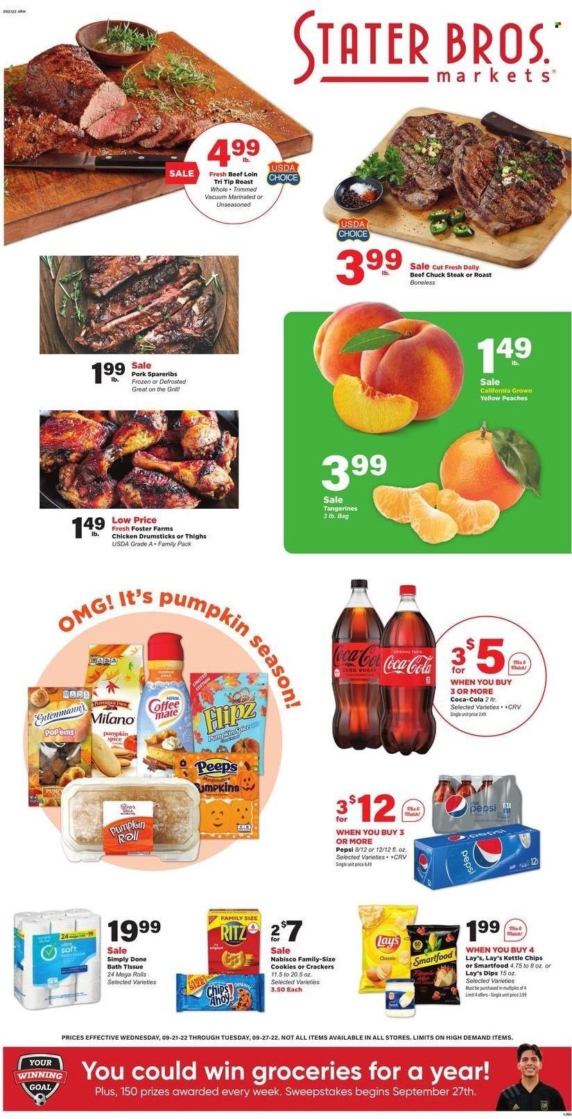 Stater Bros. (CA) Weekly Ad Flyer Specials September 21 to September 27, 2022