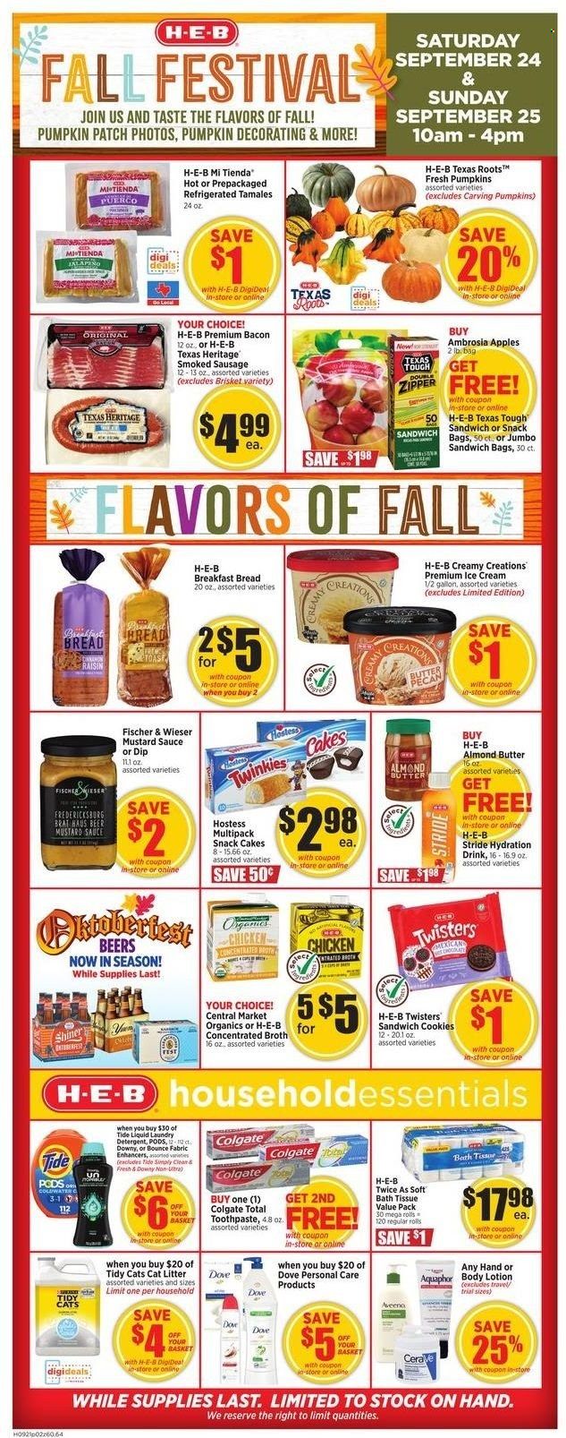 H-E-B (TX) Weekly Ad Flyer Specials September 21 to September 27, 2022