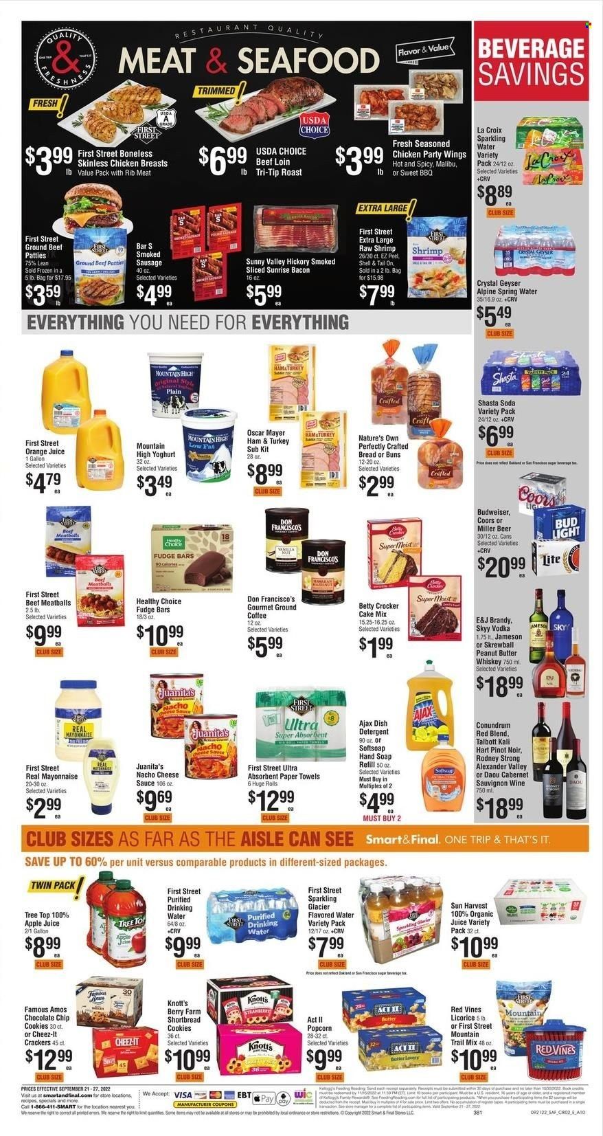 Smart & Final (AZ, CA) Weekly Ad Flyer Specials September 21 to September 27, 2022