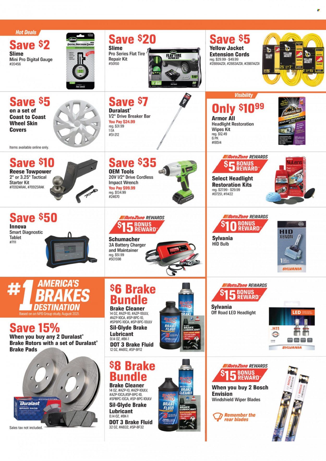 Autozone Weekly Ad Flyer Specials September 20 to October 17, 2022