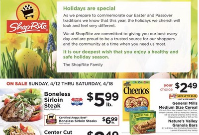 ShopRite Weekly Ad & Flyer April 12 to 18