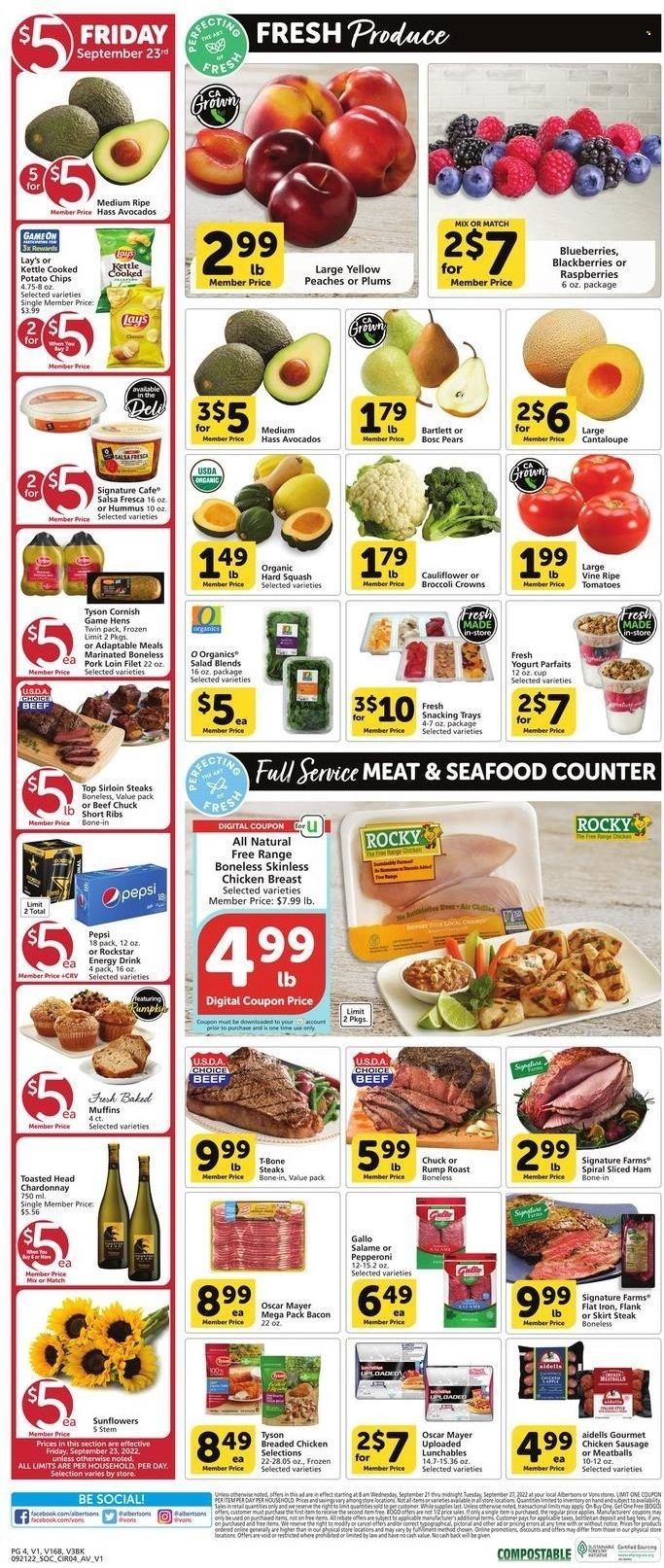 Albertsons (CA, ID, LA, MT, OR, TX, WA) Weekly Ad Flyer Specials September 21 to September 27, 2022