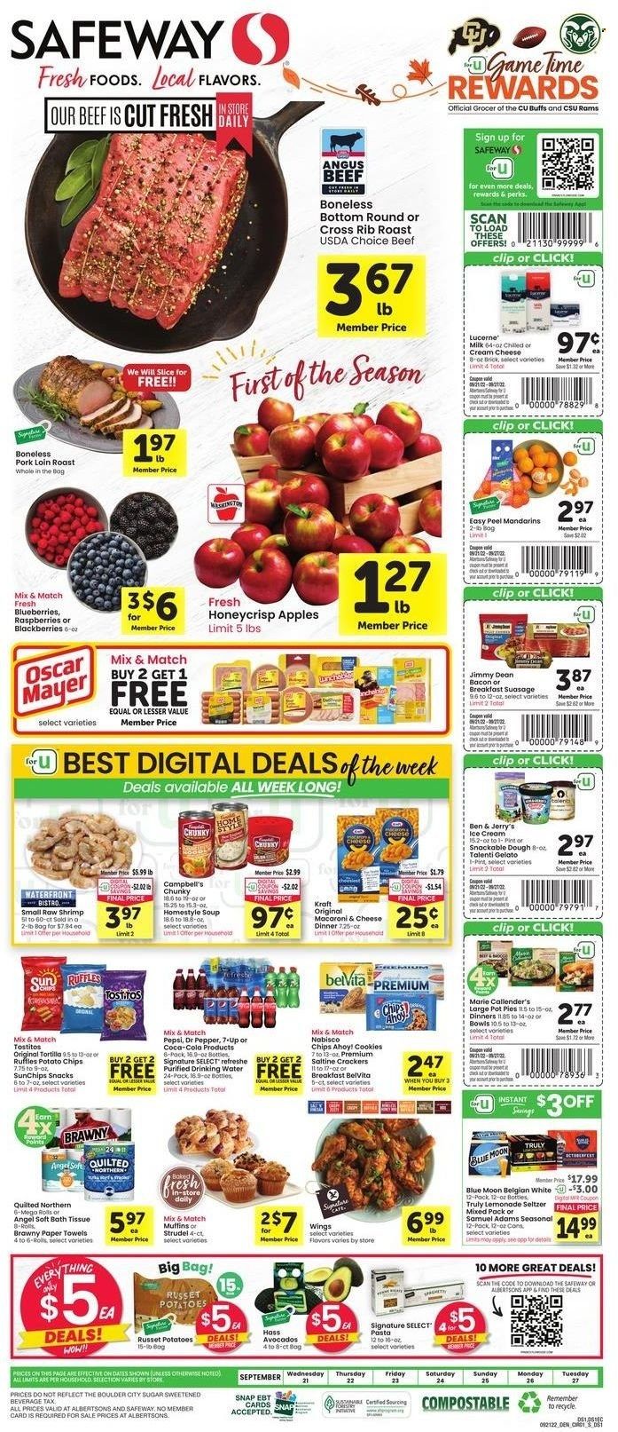 Safeway (CO) Weekly Ad Flyer Specials September 21 to September 27, 2022