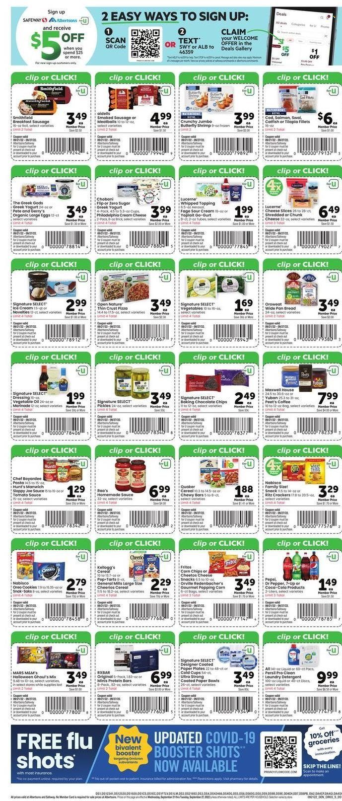 Safeway (CO) Weekly Ad Flyer Specials September 21 to September 27, 2022