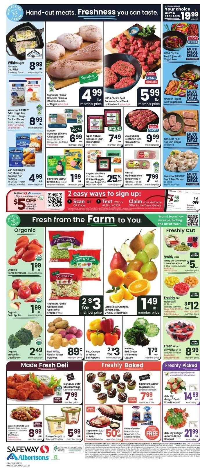Safeway (WA) Weekly Ad Flyer Specials September 21 to September 27, 2022
