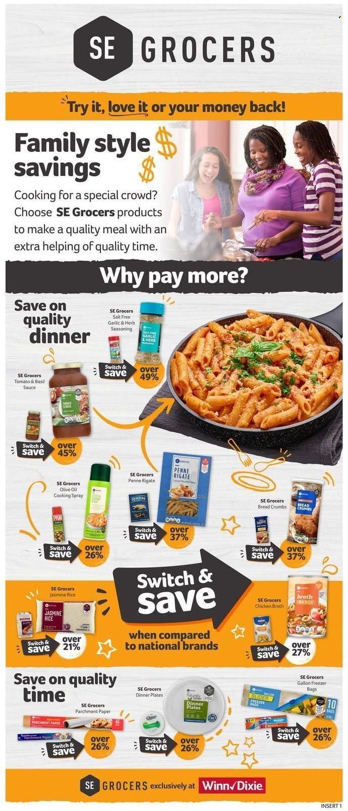 Winn Dixie (AL, FL, GA, LA) Weekly Ad Flyer Specials September 21 to September 27, 2022