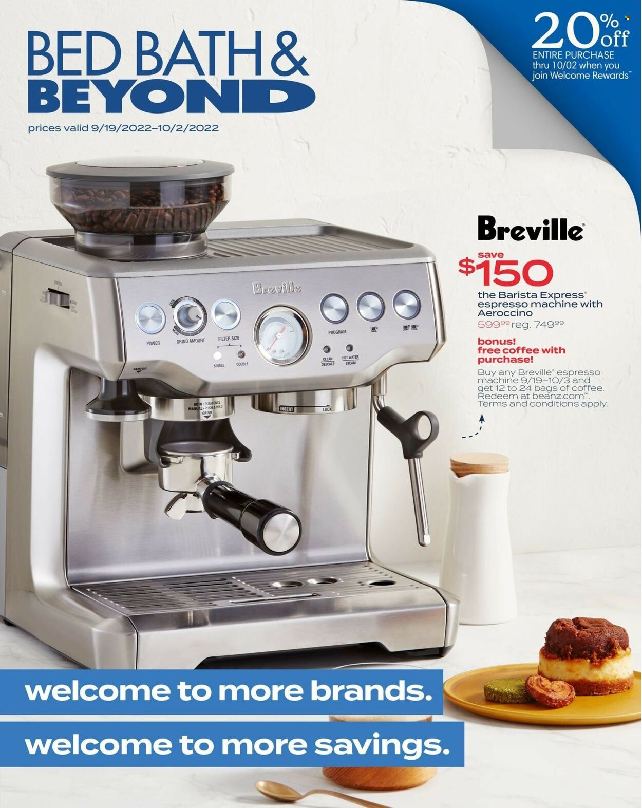 Bed Bath & Beyond Weekly Ad Flyer Specials September 19 to October 2, 2022