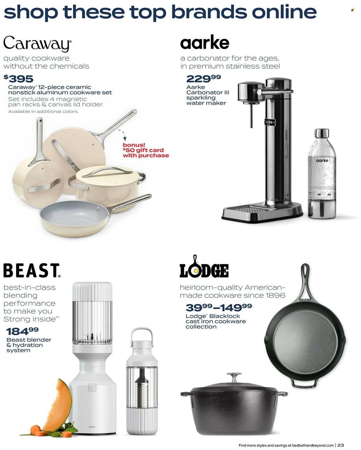Bed Bath & Beyond Weekly Ad Flyer Specials September 19 to October 2, 2022