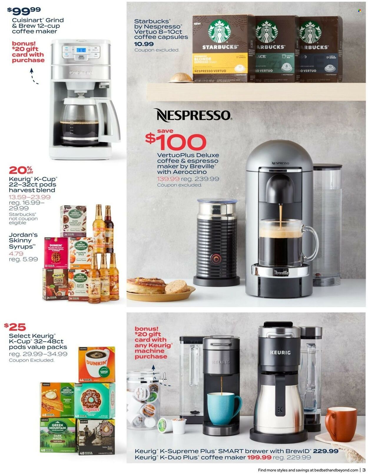 Bed Bath & Beyond Weekly Ad Flyer Specials September 19 to October 2, 2022