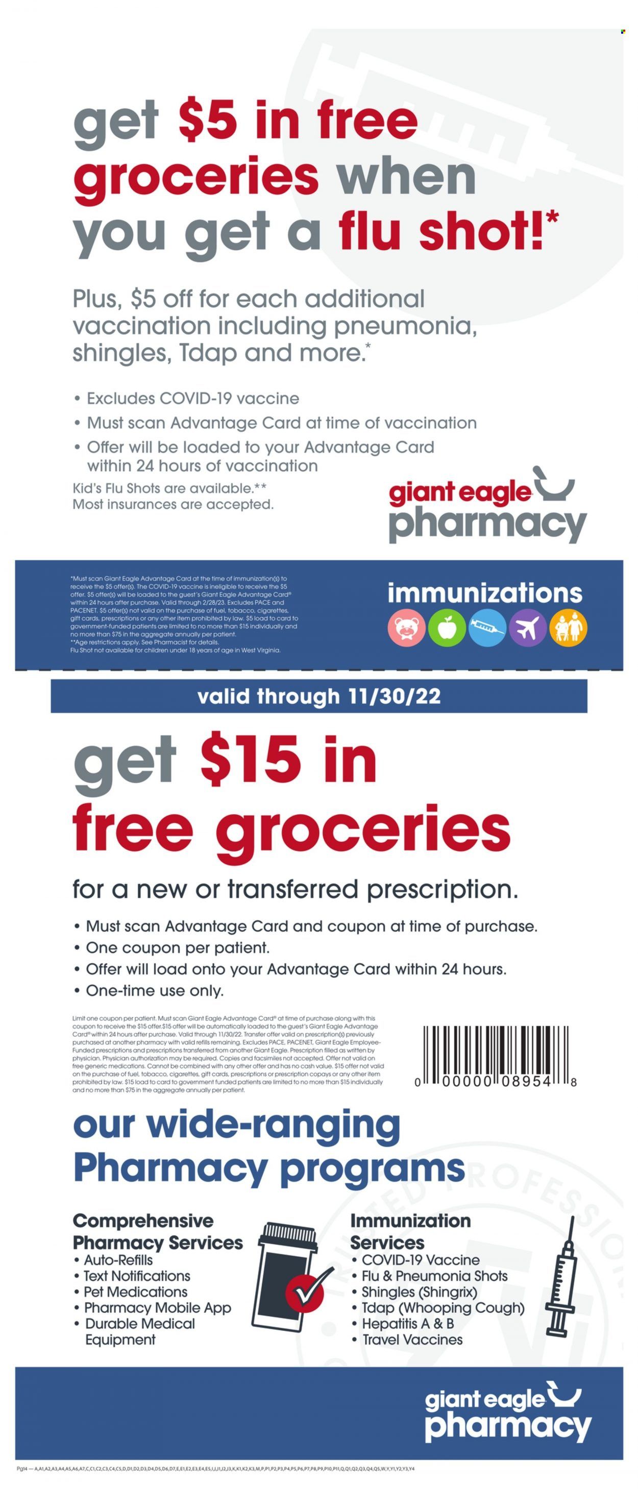 Giant Eagle (OH, PA) Weekly Ad Flyer Specials September 22 to September 28, 2022