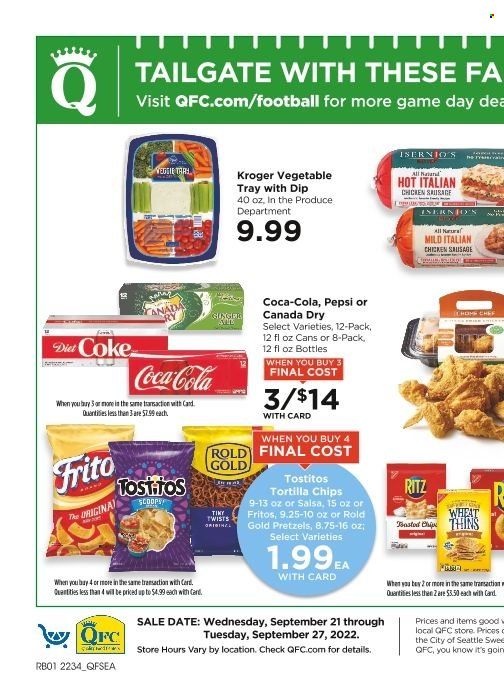 QFC (WA) Weekly Ad Flyer Specials September 21 to September 27, 2022
