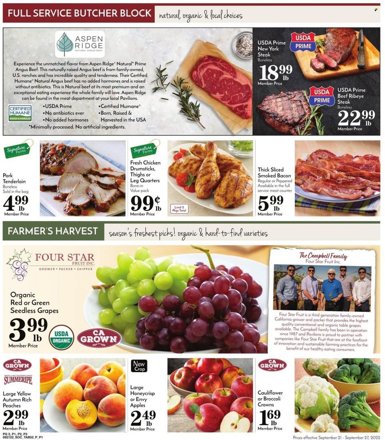 Pavilions (CA) Weekly Ad Flyer Specials September 21 to September 27, 2022