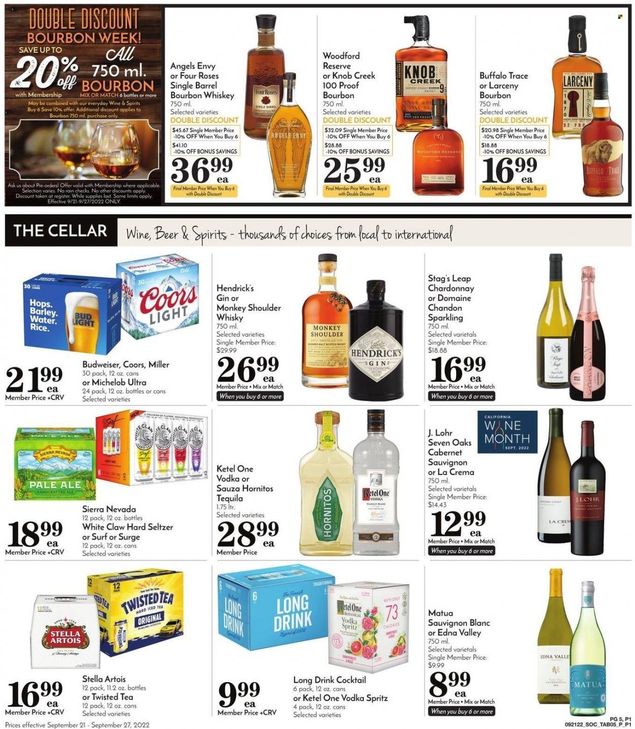 Pavilions (CA) Weekly Ad Flyer Specials September 21 to September 27, 2022