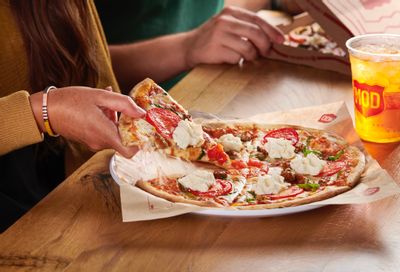 On September 21 and 22 Get a MOD-size Sizzlin' Chicken Sausage Pizza for Only $7