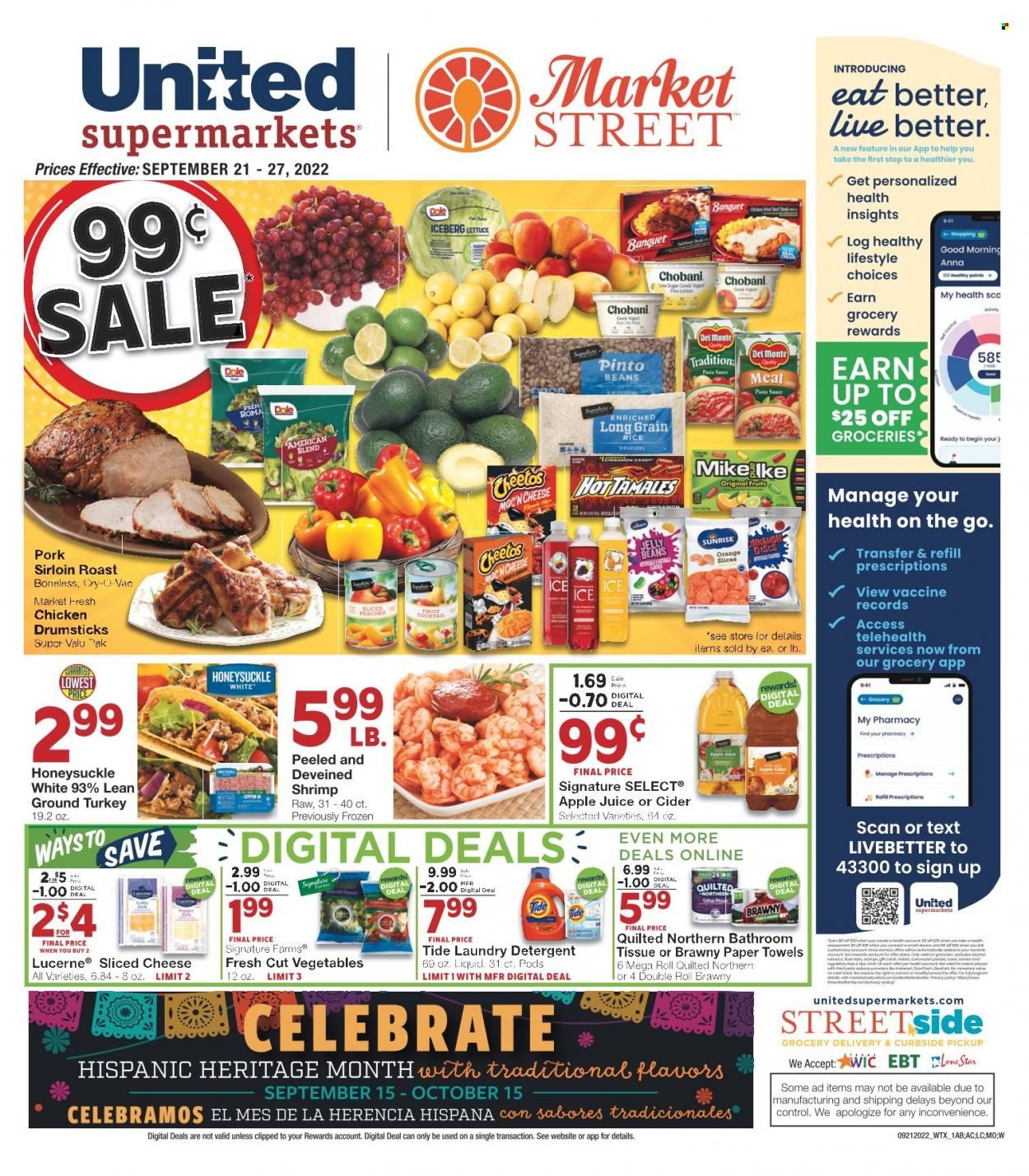 United Supermarkets (TX) Weekly Ad Flyer Specials September 21 to September 27, 2022