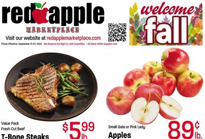 Red Apple Marketplace (OR) Weekly Ad Flyer Specials September 21 to September 27, 2022