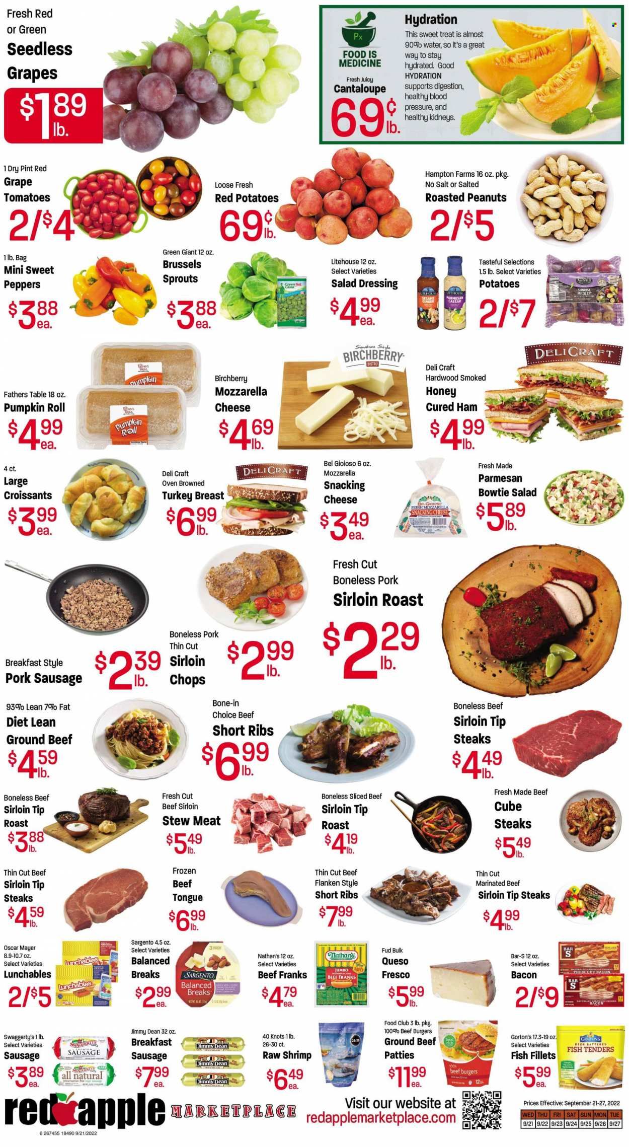 Red Apple Marketplace (OR) Weekly Ad Flyer Specials September 21 to September 27, 2022