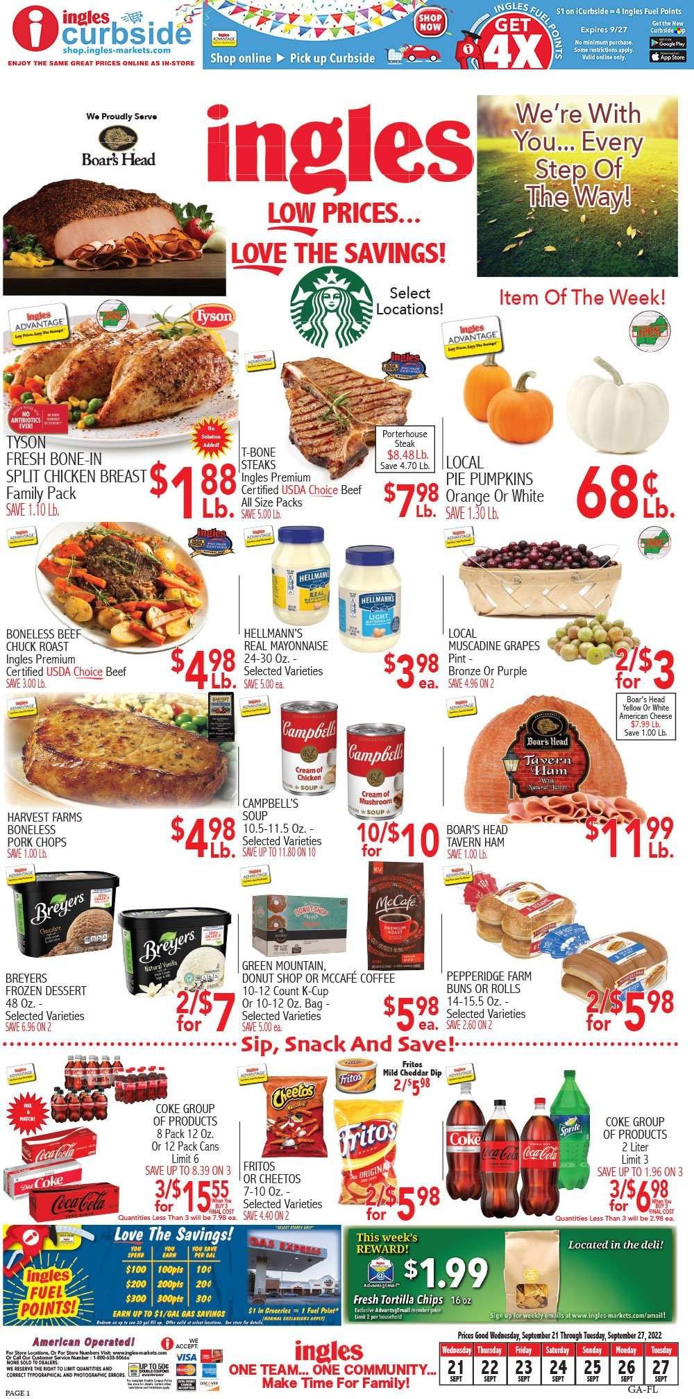 Ingles (GA, NC, SC, TN) Weekly Ad Flyer Specials September 21 to September 27, 2022