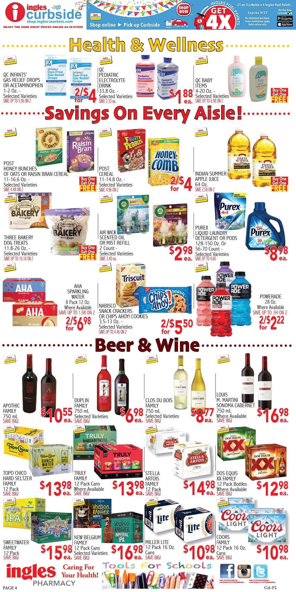 Ingles (GA, NC, SC, TN) Weekly Ad Flyer Specials September 21 to September 27, 2022