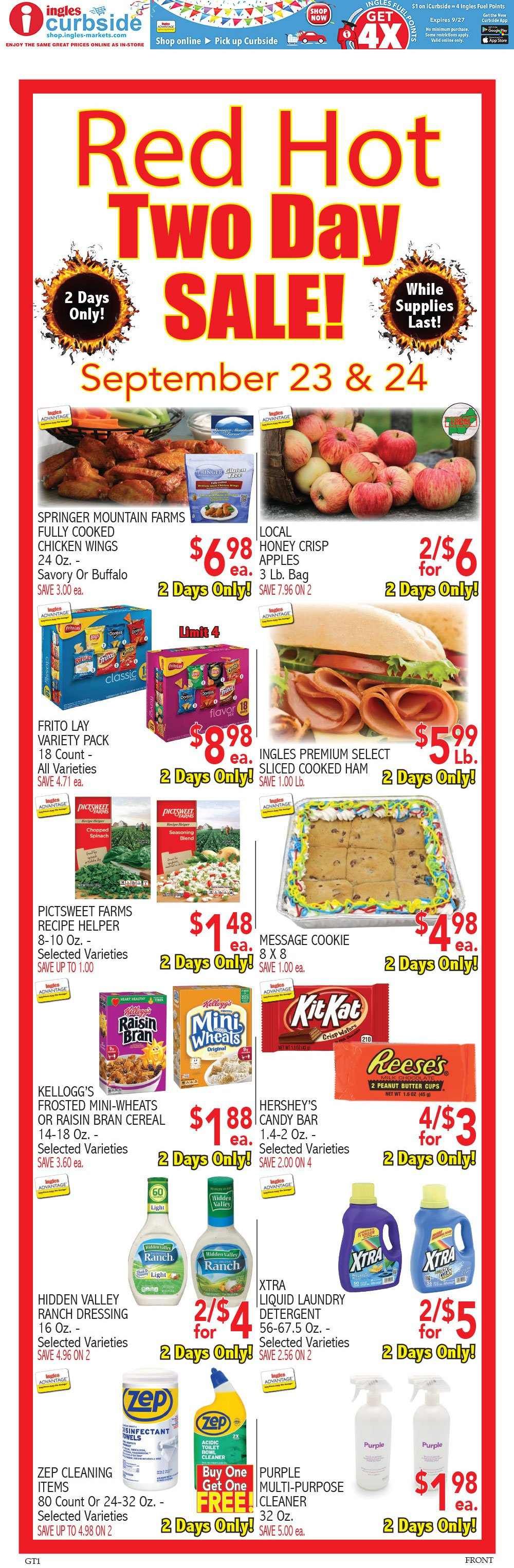 Ingles (GA, NC, SC, TN) Weekly Ad Flyer Specials September 21 to September 27, 2022