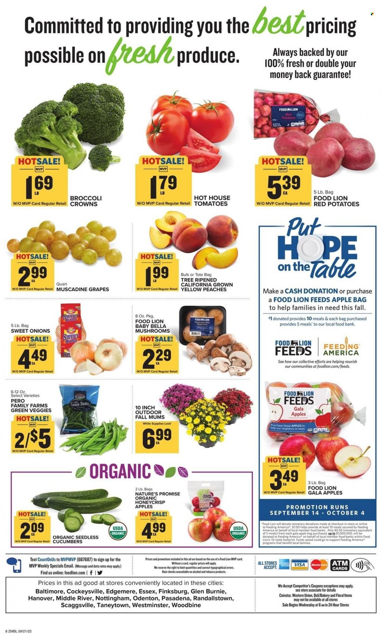 Food Lion (MD) Weekly Ad Flyer Specials September 21 to September 27, 2022