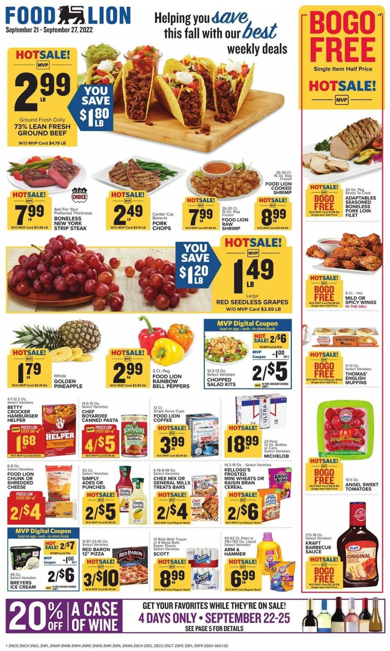 Food Lion (NC) Weekly Ad Flyer Specials September 21 to September 27, 2022