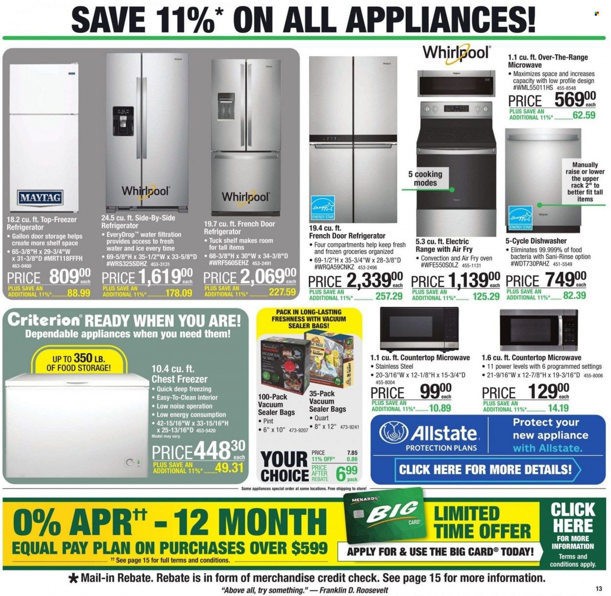 Menards Weekly Ad Flyer Specials September 22 to October 2, 2022
