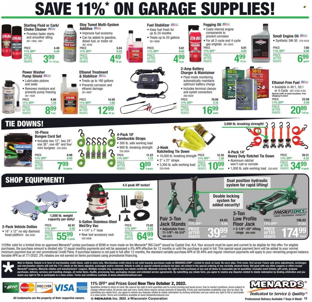 Menards Weekly Ad Flyer Specials September 22 to October 2, 2022