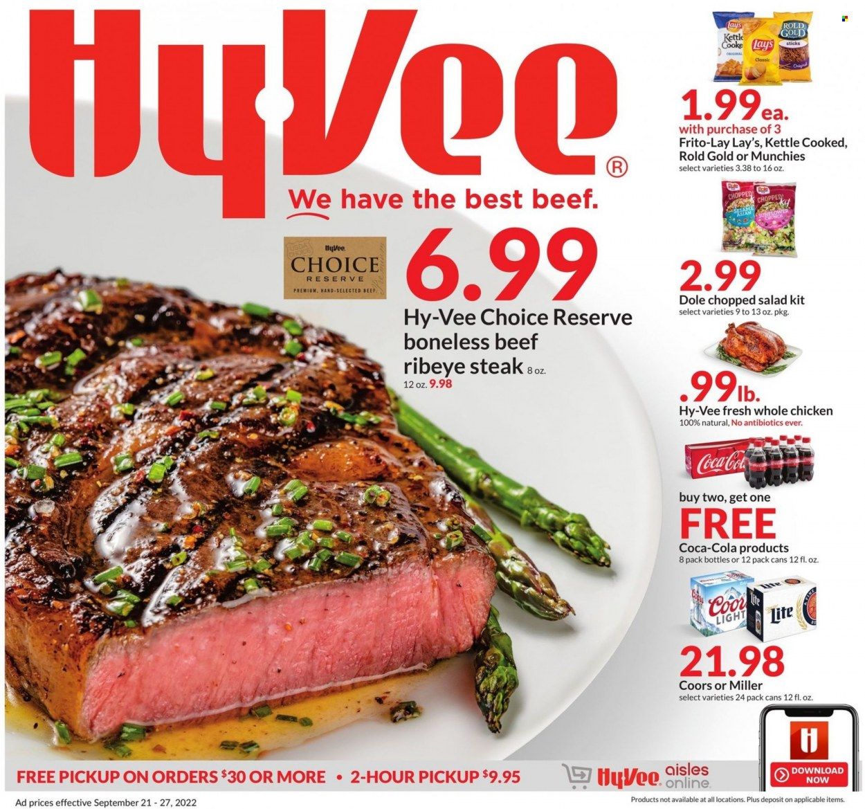 Hy-Vee (IA, IL, KS, MO) Weekly Ad Flyer Specials September 21 to September 27, 2022