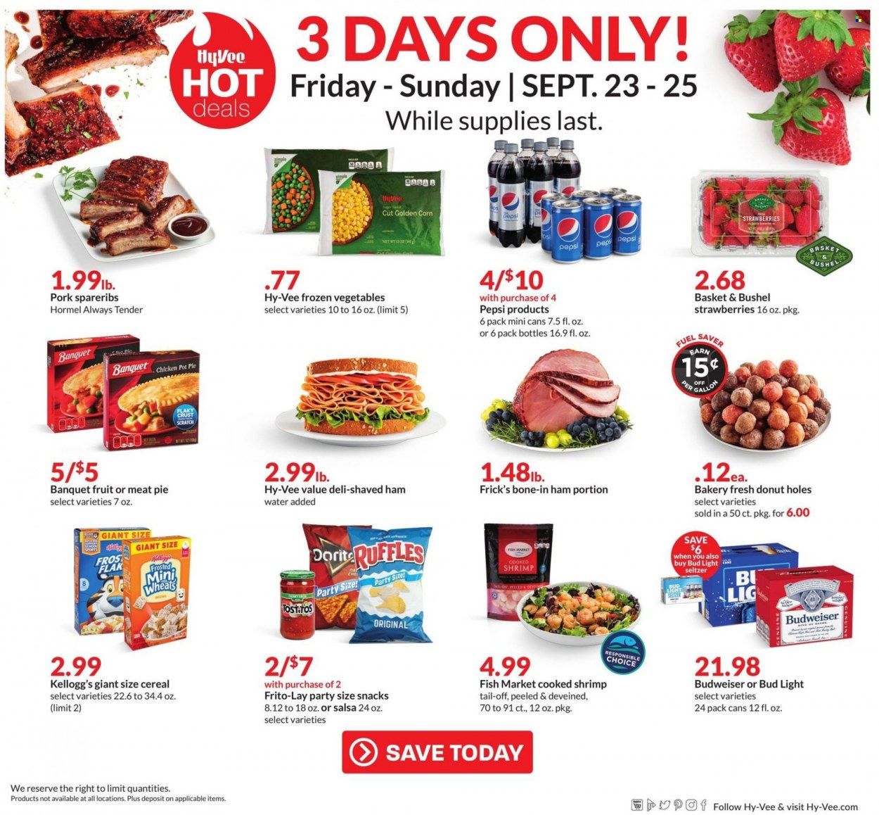 Hy-Vee (IA, IL, KS, MO) Weekly Ad Flyer Specials September 21 to September 27, 2022