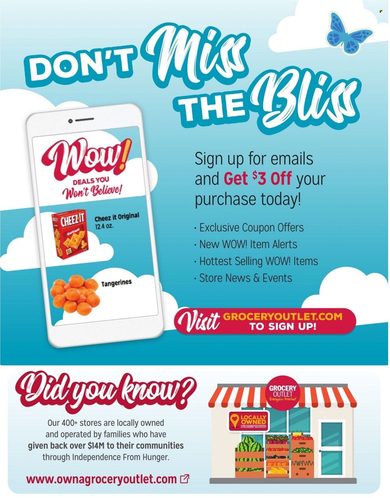 Grocery Outlet (CA, ID, OR, PA, WA) Weekly Ad Flyer Specials September 21 to September 27, 2022