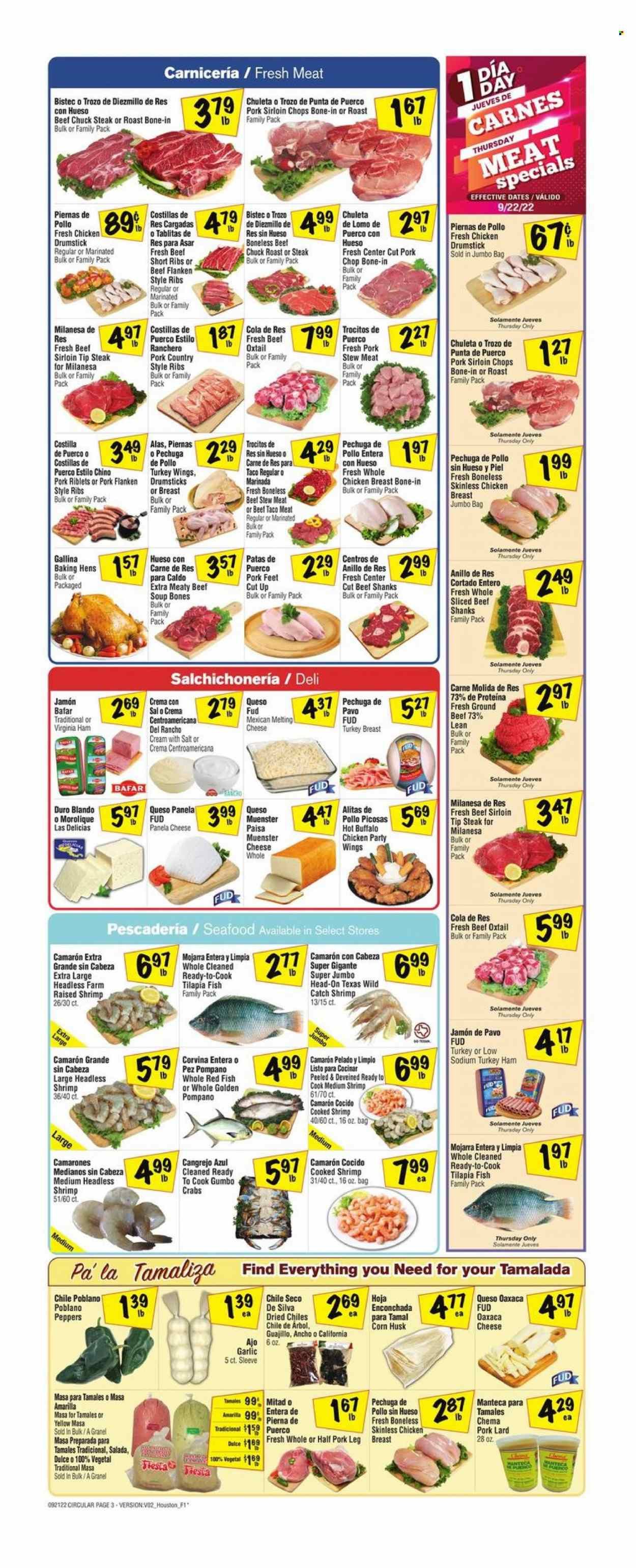 Fiesta Mart (TX) Weekly Ad Flyer Specials September 21 to September 27, 2022