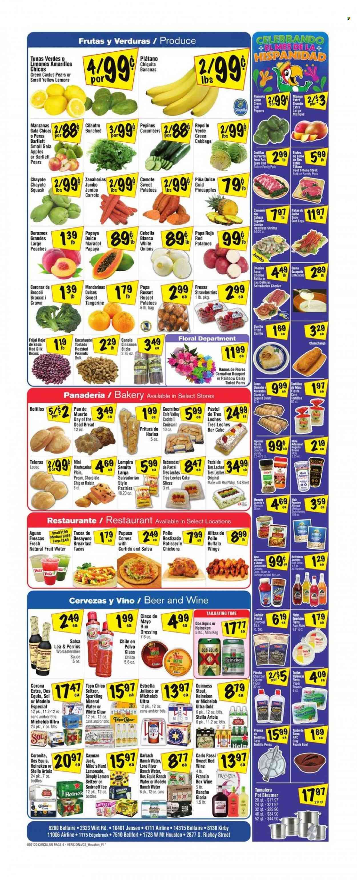 Fiesta Mart (TX) Weekly Ad Flyer Specials September 21 to September 27, 2022