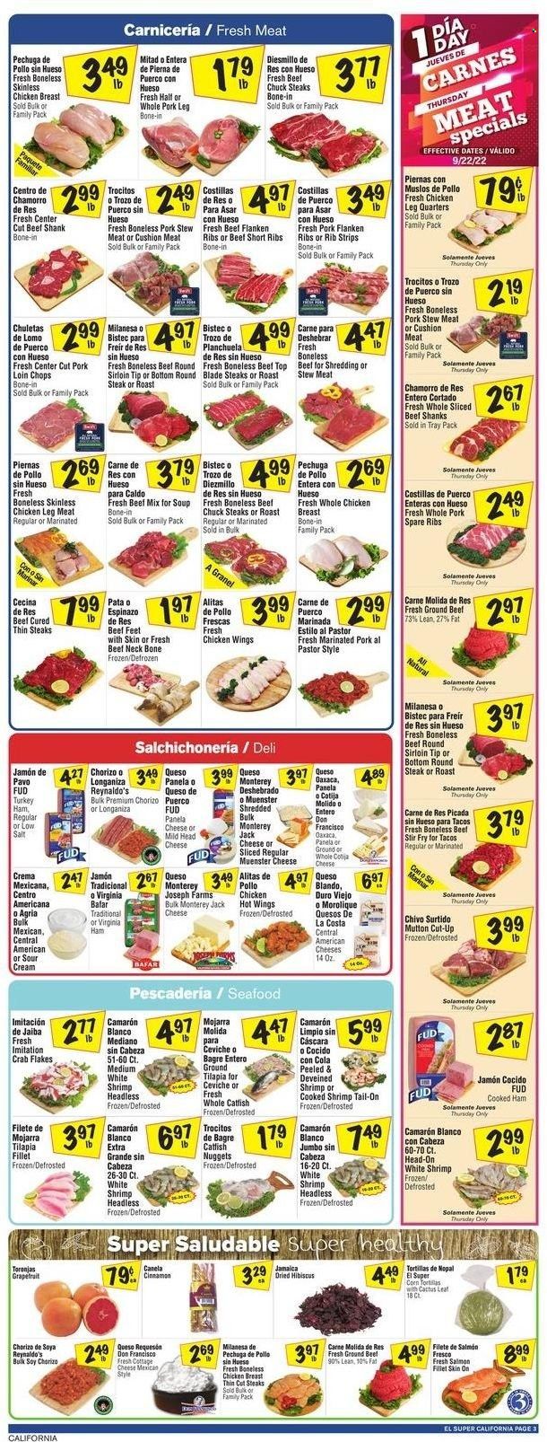 El Super (CA, NM, NV, TX) Weekly Ad Flyer Specials September 21 to September 27, 2022