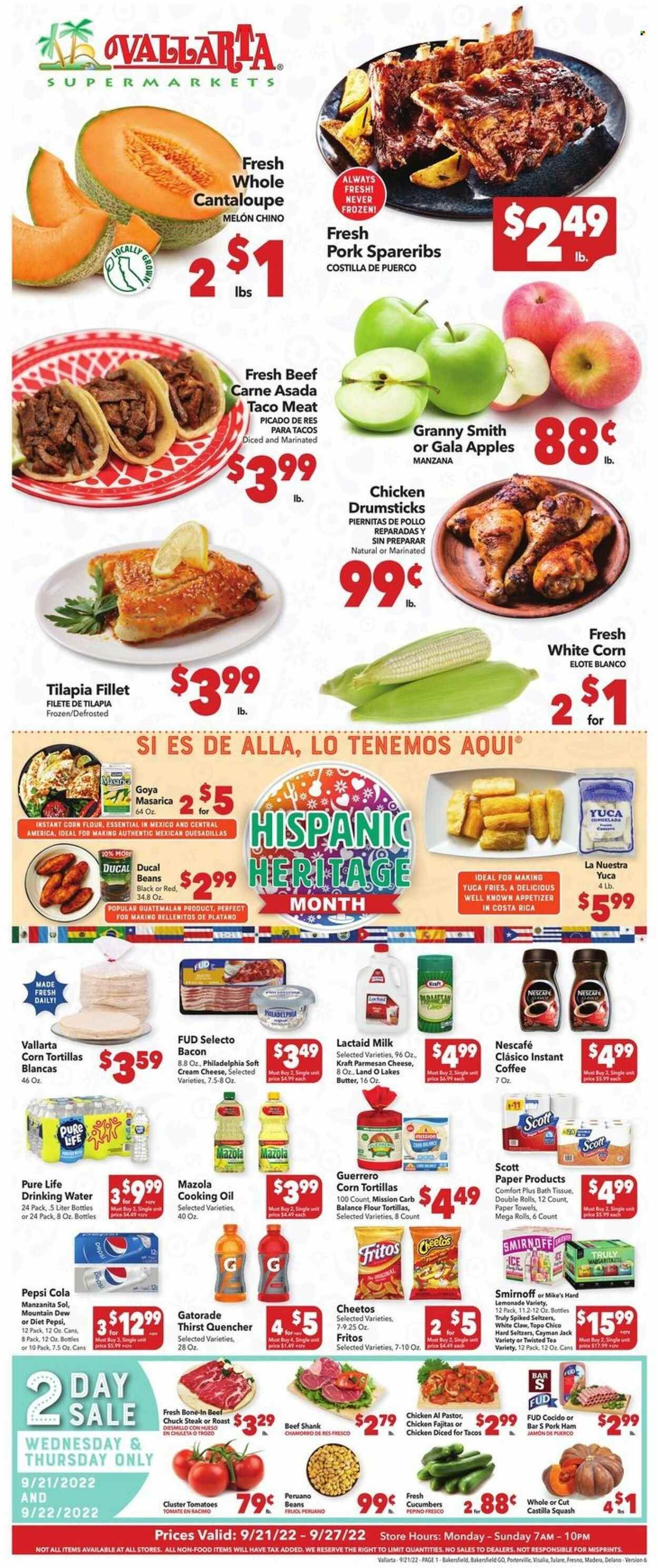 Vallarta (CA) Weekly Ad Flyer Specials September 21 to September 27, 2022