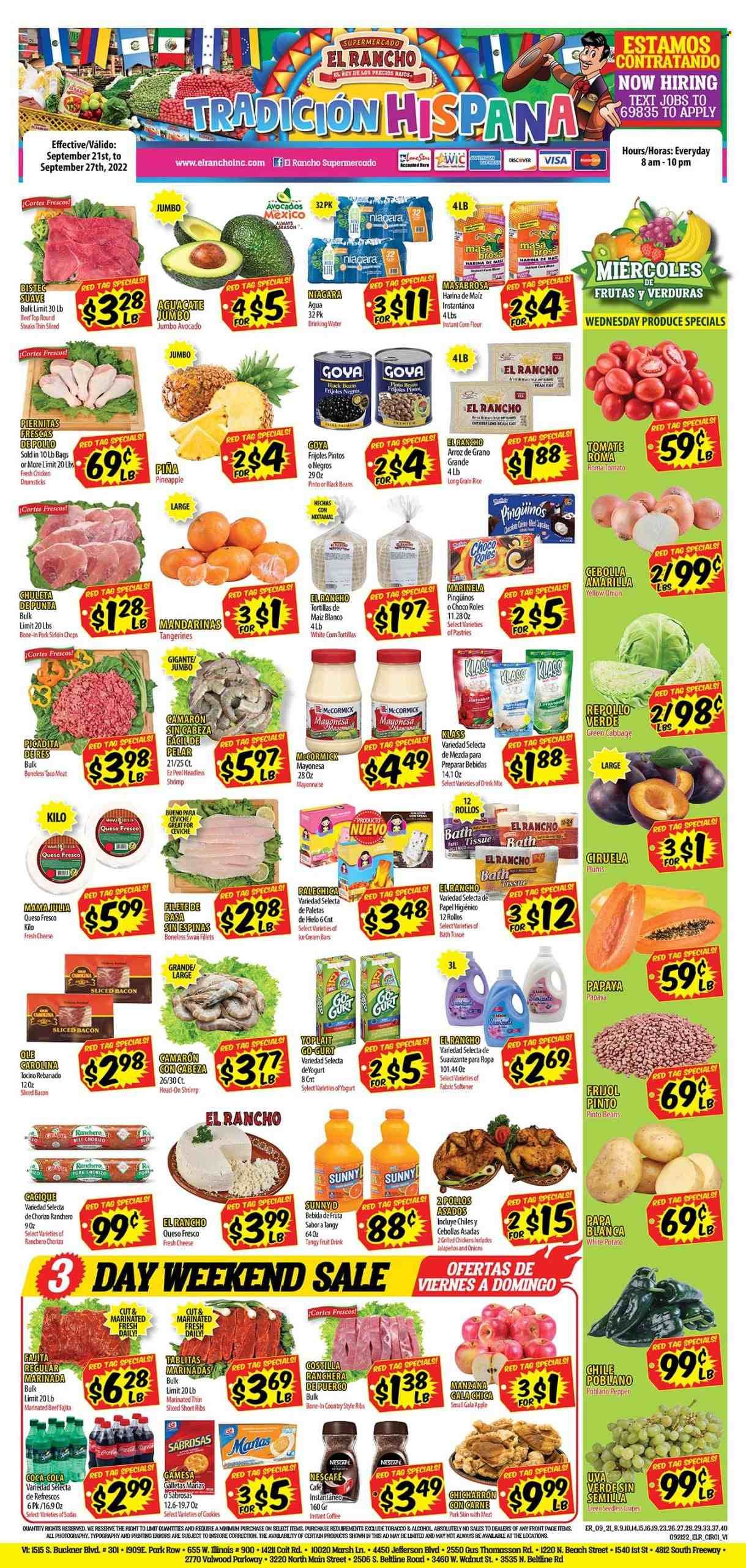 El Rancho (TX) Weekly Ad Flyer Specials September 21 to September 27, 2022