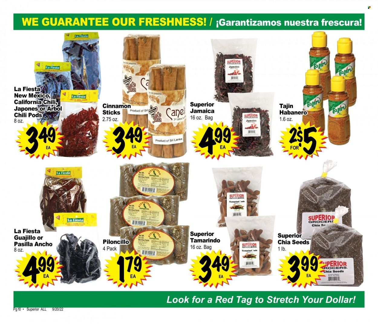 Superior Grocers (CA) Weekly Ad Flyer Specials September 20 to October 24, 2022
