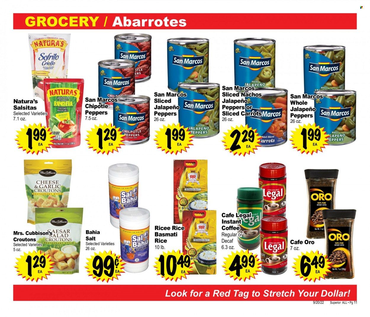 Superior Grocers (CA) Weekly Ad Flyer Specials September 20 to October 24, 2022