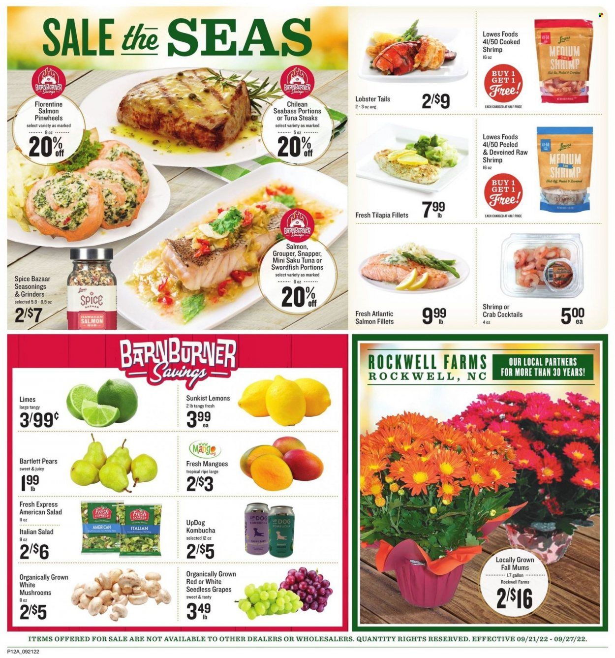 Lowes Foods (NC, SC) Weekly Ad Flyer Specials September 21 to September 27, 2022
