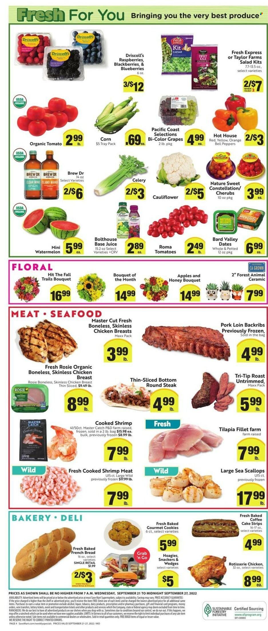 Save Mart (CA, NV) Weekly Ad Flyer Specials September 21 to September 27, 2022
