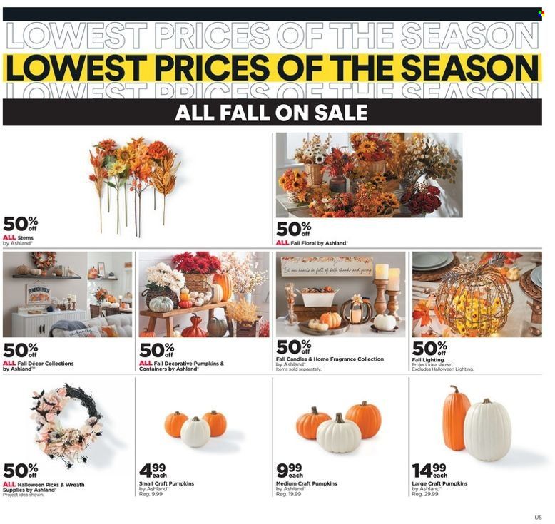 Michaels Weekly Ad Flyer Specials September 21 to October 1, 2022