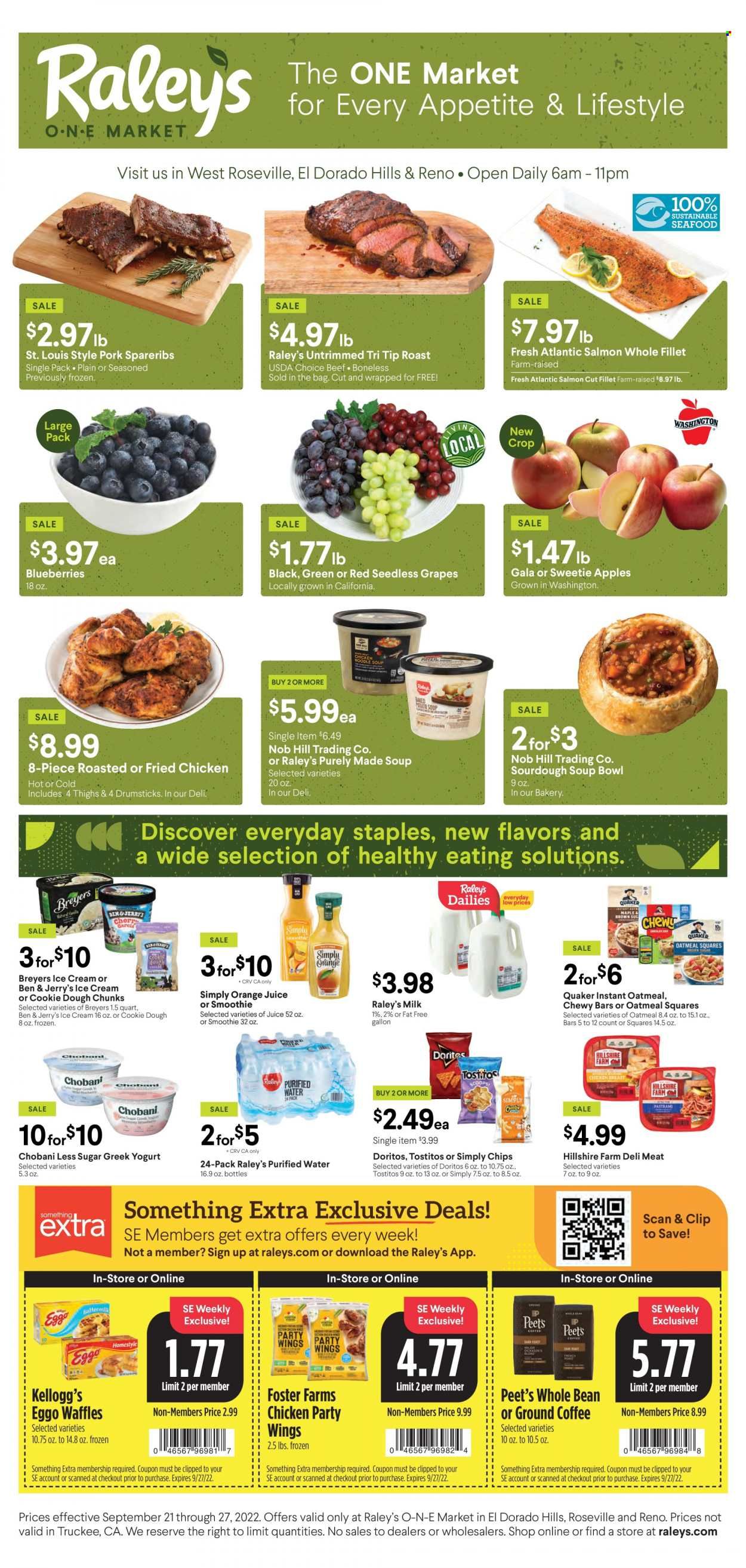 Raley's (CA, NV) Weekly Ad Flyer Specials September 21 to September 27, 2022