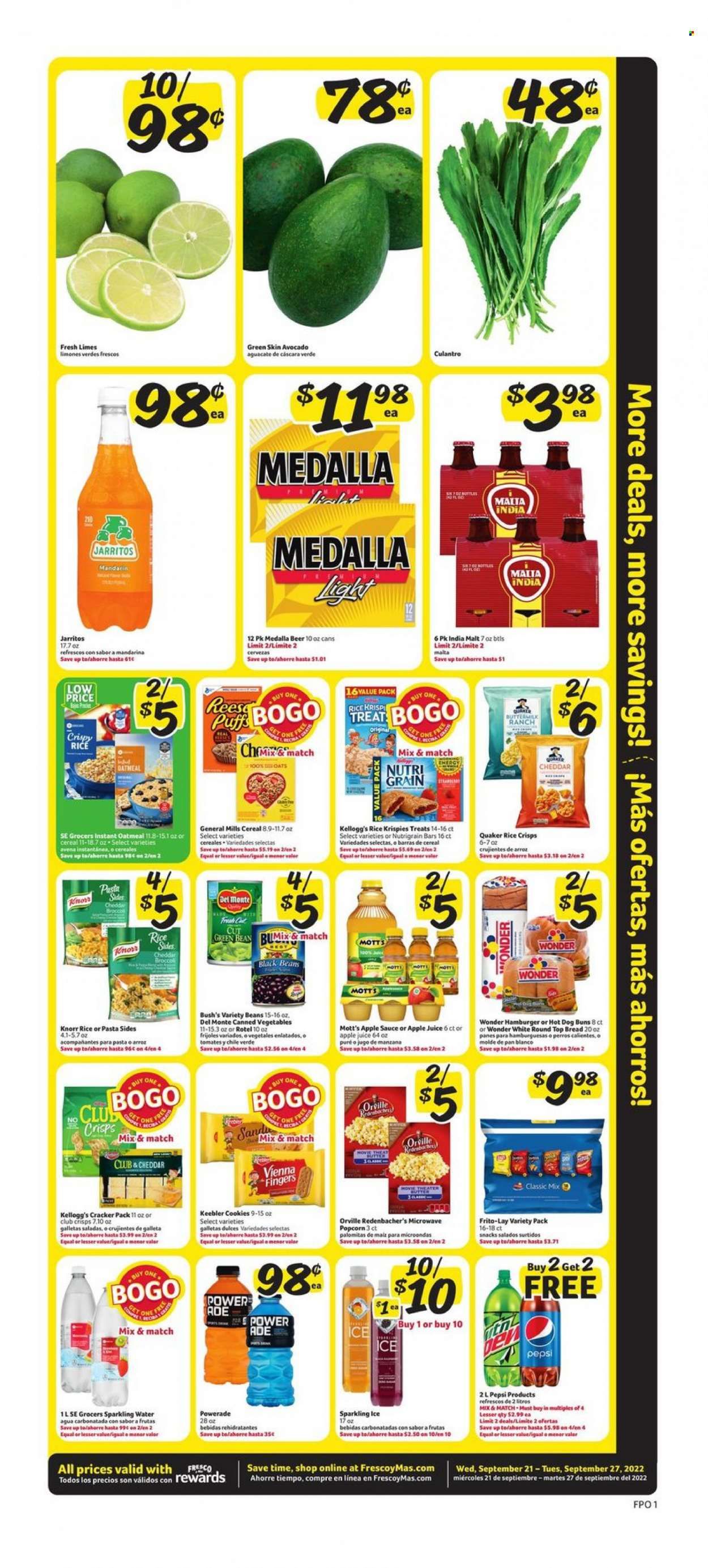 Fresco y Más (FL) Weekly Ad Flyer Specials September 21 to September 27, 2022