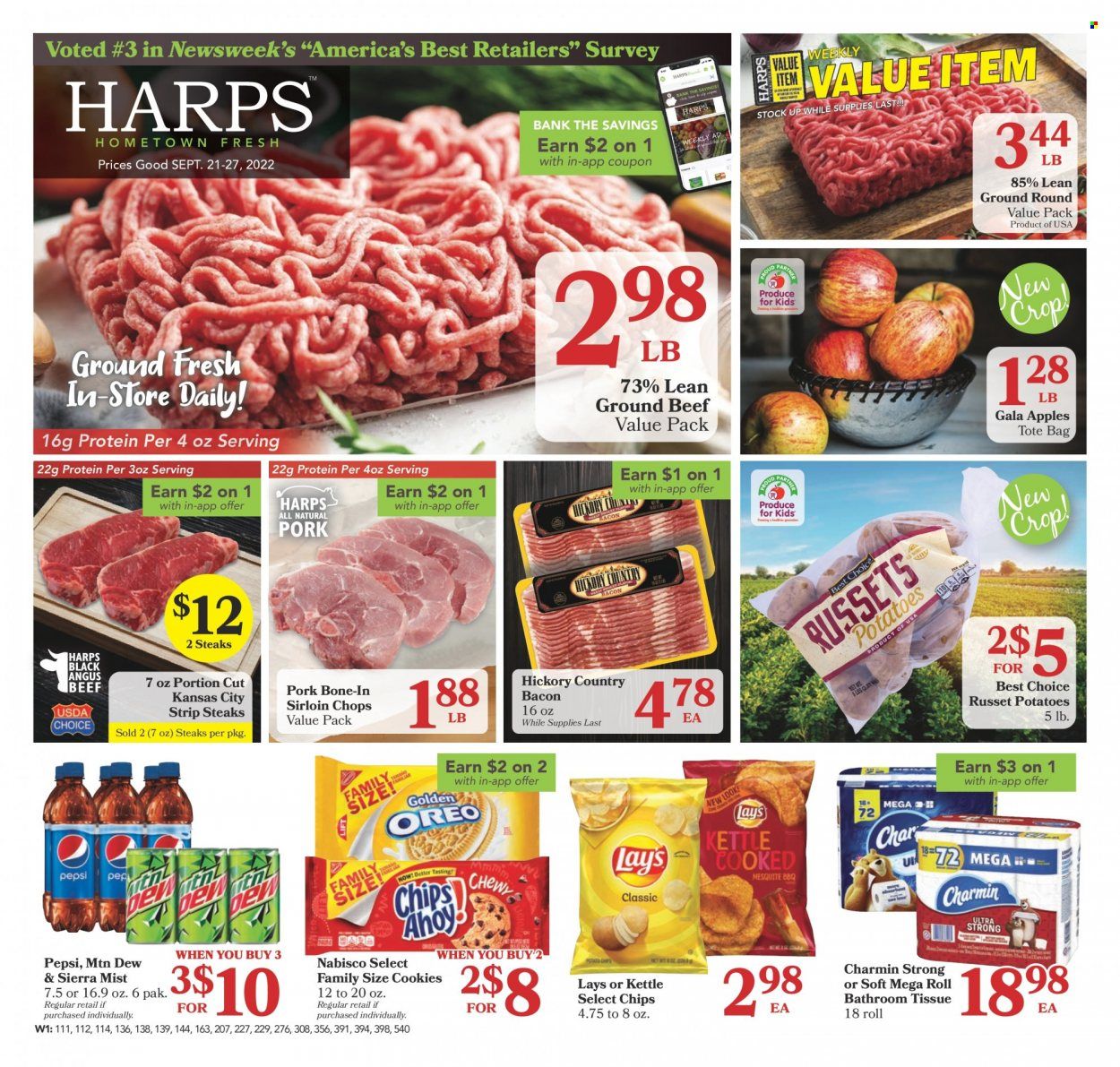 Harps Hometown Fresh (AR) Weekly Ad Flyer Specials September 21 to September 27, 2022