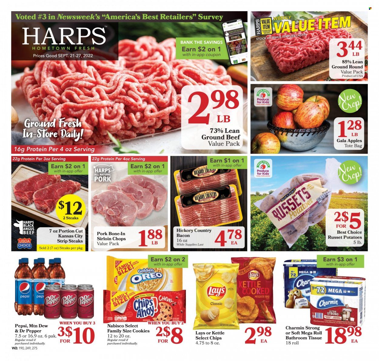 Harps Hometown Fresh (AR, KS, MO) Weekly Ad Flyer Specials September 21 to September 27, 2022