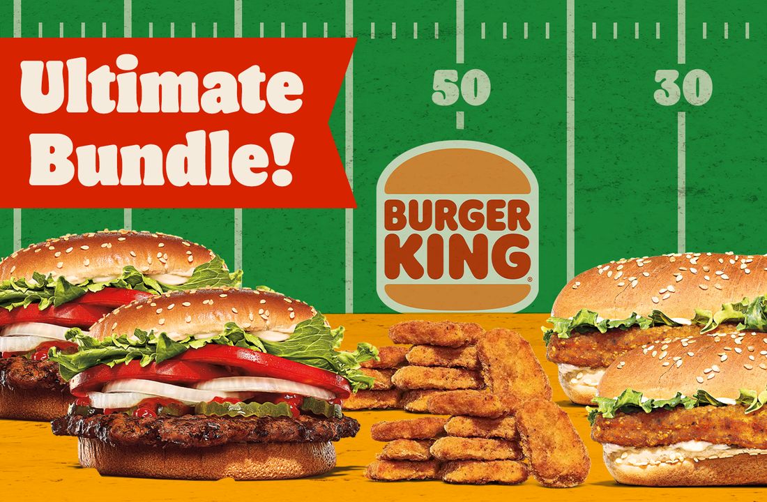 Save with the $22 Family Bundle through In-app and Online Orders at Burger King: A Royal Perks Exclusive Save with the $22 Family Bundle through In-app and Online Orders at Burger King: A Royal Perks Exclusive